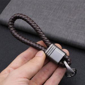 Porte-clés tissé à la main