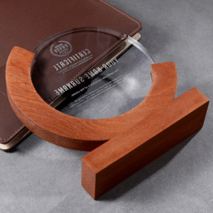 Trophée en cristal